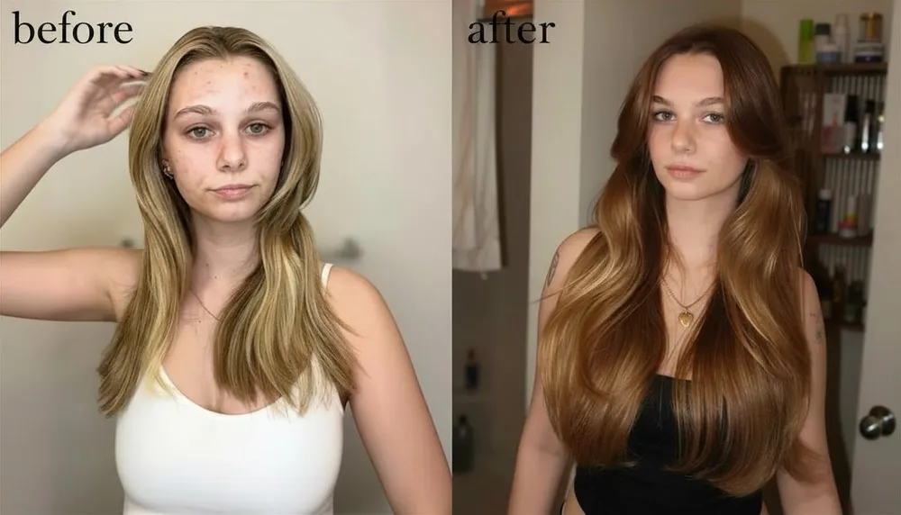 Only Looksmax user before and after